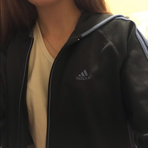 adidas blue/grey jacket - Picture 3 of 3
